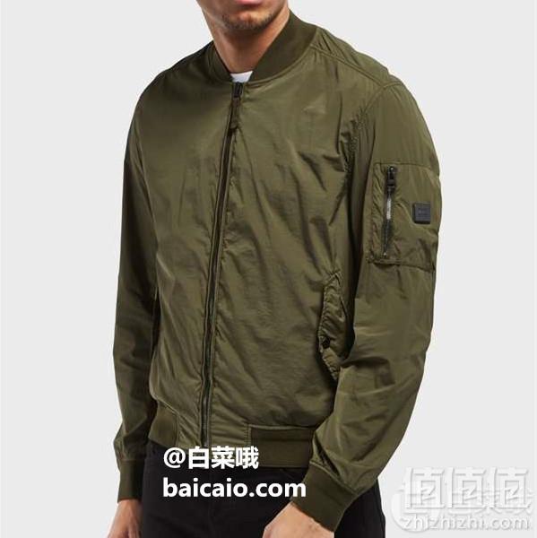 限L码，BOSS Hugo Boss 雨果·博斯 Onino-D 男士飞行员夹克 Prime会员免费直邮含税到手新低508元