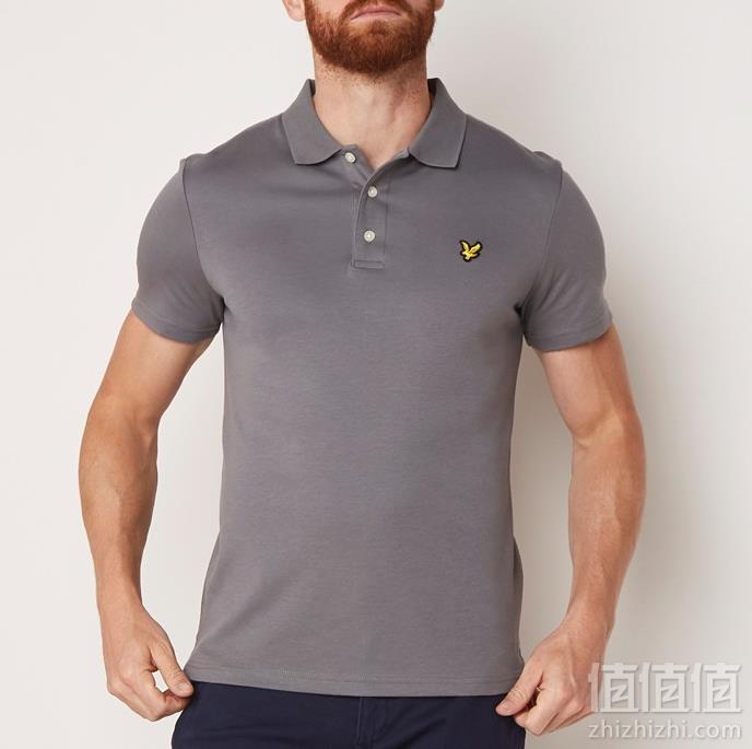 限S码，Lyle & Scott 苏格兰金鹰 SP905V 男士纯棉Polo衫 Prime会员凑单免费直邮含税到手143元