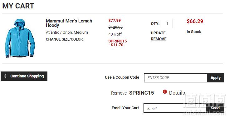 Mammut 猛犸象 Lemah 男款超轻防风连帽软壳  .29（需用码）到手485元