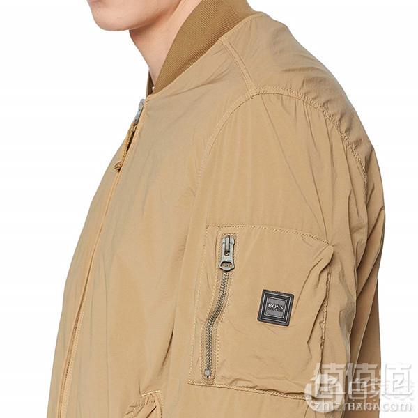 限L码，BOSS Hugo Boss 雨果·博斯 Onino-D 男士飞行员夹克 Prime会员免费直邮含税到手新低508元