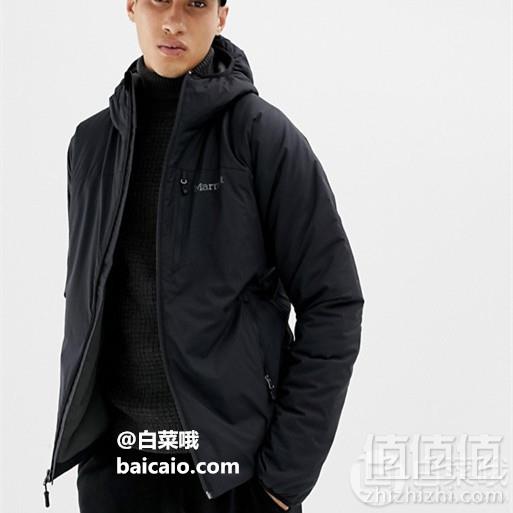 限XL码，Marmot 土拨鼠 Novus 男士连帽防风保暖棉服 Prime会员免费直邮含税到手571元（天猫旗舰店折后1599元）