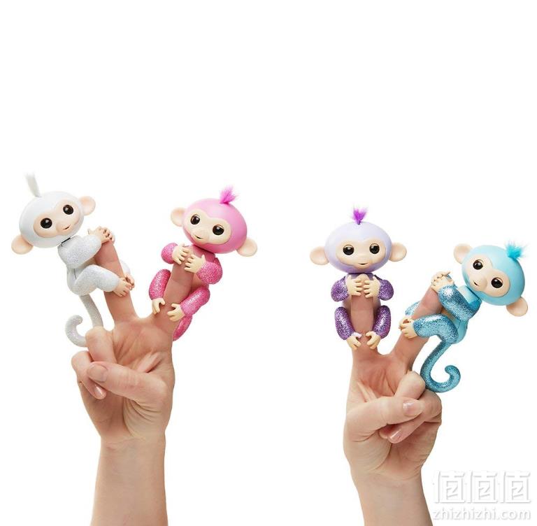 WowWee 指尖猴崽 Glitter闪亮系列 3761 电子宠物 Prime会员凑单免费直邮含税到手新低49元
