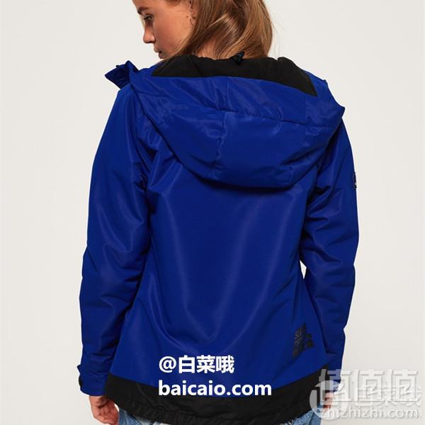 XS码，Superdry 极度干燥 Elite SD-Windcheater 女士防风运动夹克 Prime会员凑单免费直邮含税到手201元