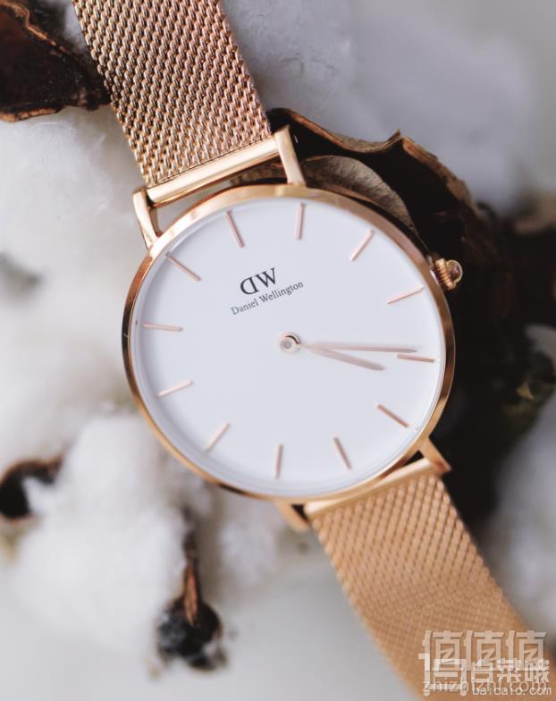 限PRIME会员，Daniel Wellington 丹尼尔惠灵顿 DW00100163 女士时装手表新低483.1元包邮包税（多重优惠）