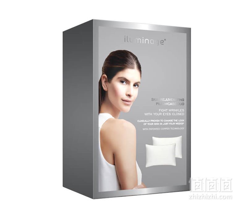 ILUMINAGE NM美容大奖 氧化铜睡眠抗皱枕套2件装 白色 6折£54（需用码）免费直邮到手478元
