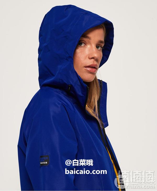 XS码，Superdry 极度干燥 Elite SD-Windcheater 女士防风运动夹克 Prime会员凑单免费直邮含税到手201元