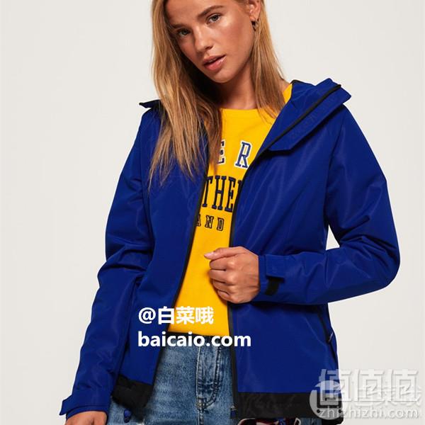 XS码，Superdry 极度干燥 Elite SD-Windcheater 女士防风运动夹克 Prime会员凑单免费直邮含税到手201元