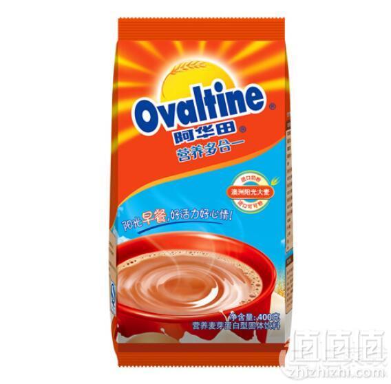 Ovaltine 阿华田 营养多合一 麦芽蛋白型固体饮料 400g*3件 46.53元15.51元/件（3件6.6折）