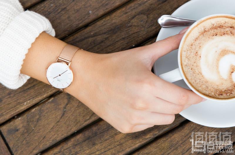 限PRIME会员，Daniel Wellington 丹尼尔惠灵顿 DW00100163 女士时装手表新低483.1元包邮包税（多重优惠）
