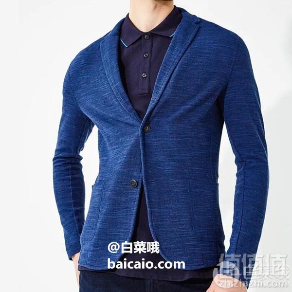 限XL码，BOSS Orange 雨果·博斯 橙标 Walentino 男士修身休闲西装 Prime会员免费直邮含税到手594元