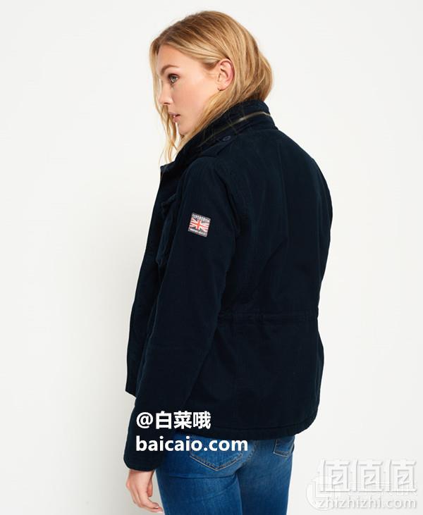 限XS码，Superdry 极度干燥 Winter Rookie 女士军装风夹克 Prime会员凑单免费直邮含税到手212元