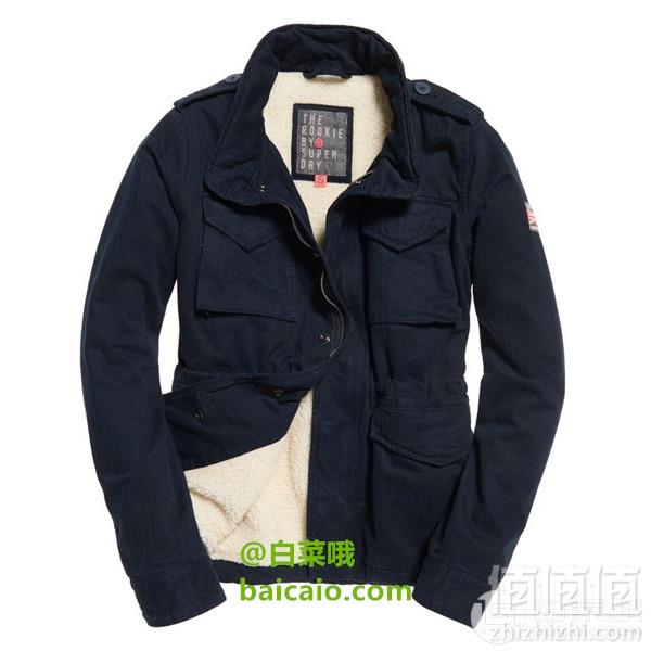 限XS码，Superdry 极度干燥 Winter Rookie 女士军装风夹克 Prime会员凑单免费直邮含税到手212元