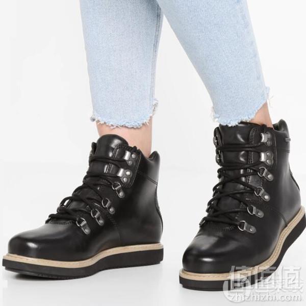 限UK3.5码，Clarks 其乐 Glickasha 女士GTX防水复古马丁靴 Prime会员免费直邮含税到手新低291.76元