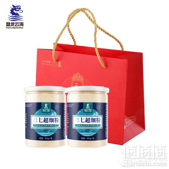 盘龙云海 超细三七粉 250g*2罐*2 ￥502.5包邮125.6元/件