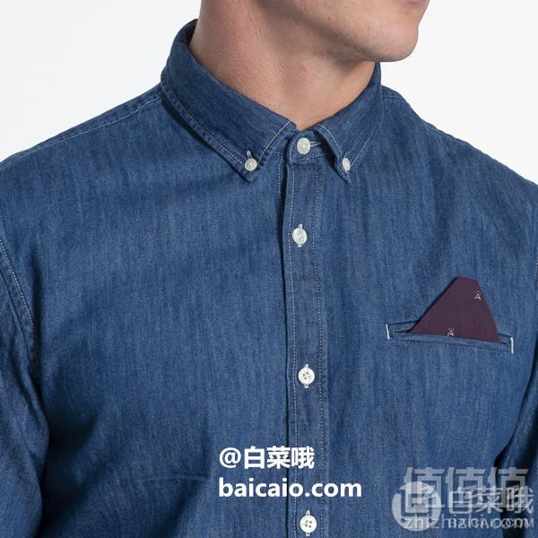 XL码，Scotch & Soda 男士牛仔衬衫 Prime会员免费直邮含税到手278元