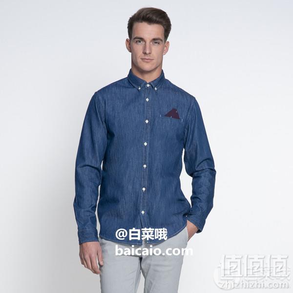 XL码，Scotch & Soda 男士牛仔衬衫 Prime会员免费直邮含税到手278元