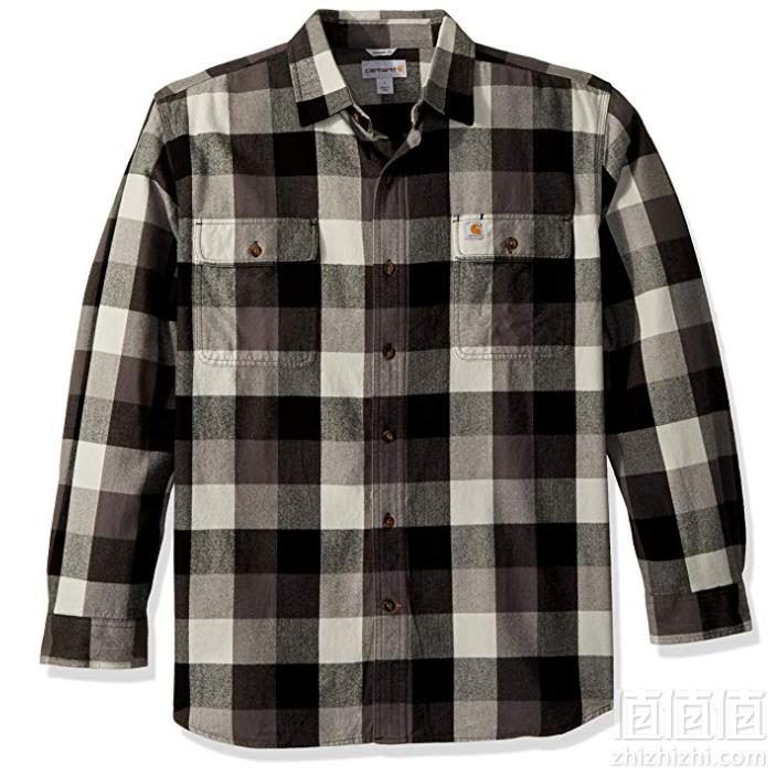 限尺码，Carhartt 男士休闲格子衬衫 prime会员免费直邮到手300元