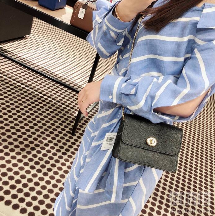 Coach 蔻驰 Bowery系列 真皮链条单肩斜挎包 F31387新低699元包邮包税（需领券）
