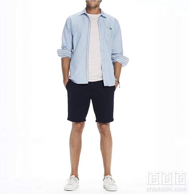 限尺码，Scotch & Soda 男士经典棉布短裤  prime会员免费直邮到手217.46元起