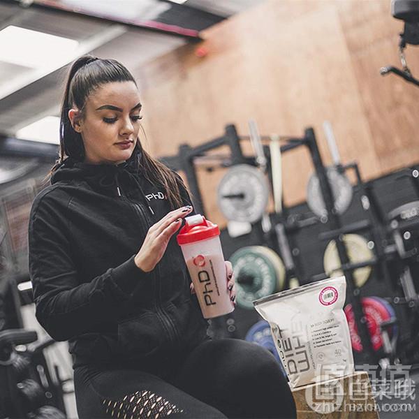 英国营养代餐品牌，PhD Diet Whey 减脂代餐奶昔2kg 草莓味 Prime会员免费直邮含税到手239元