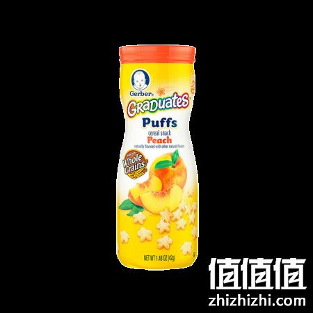 美国进口 Gerber 嘉宝 桃子味谷物泡芙 42g凑单低至10.5元/件