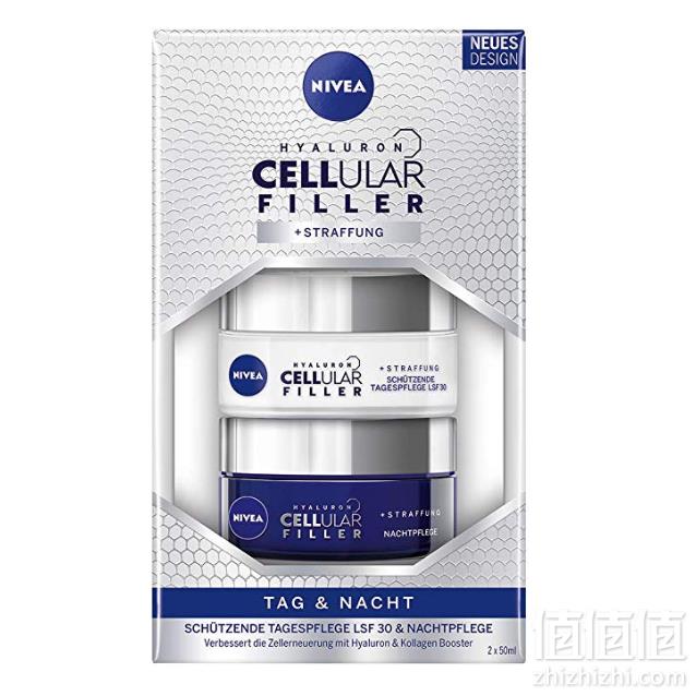 Nivea 妮维雅 细胞激活抗皱套装（日霜50ml+晚霜50ml）Prime会员凑单免费直邮含税到手166.73.3元