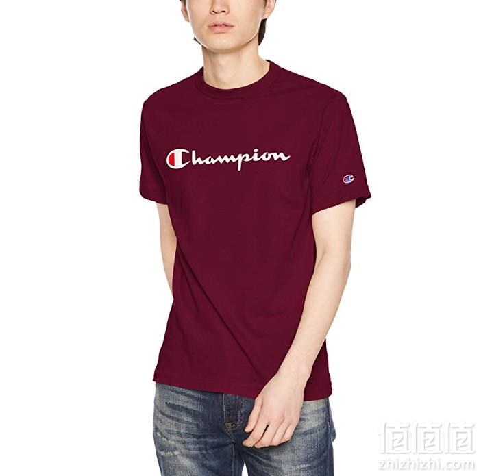 日版 Champion 冠军牌 C3-P302 男士纯棉短袖T恤 Prime会员凑单免费直邮含税到手123.67元（需用码）