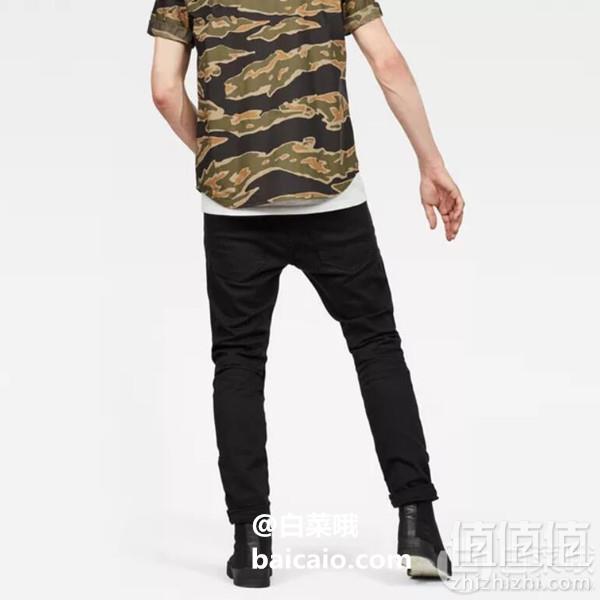多尺码可选，G-Star Raw 3301系列 男士修身牛仔裤 Prime会员凑单免费直邮含税到手205元起