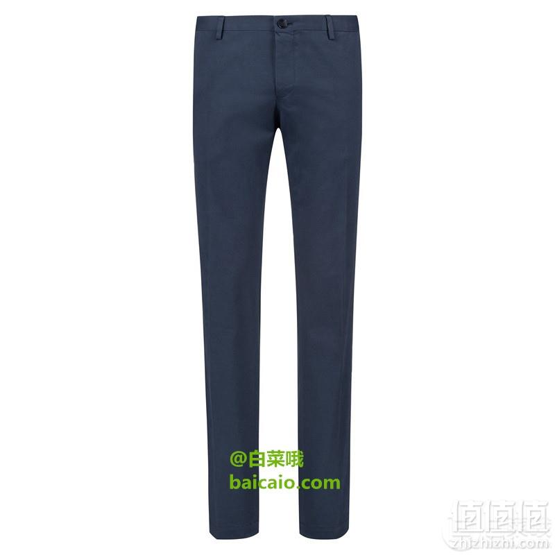 限尺码，HUGO Hugo Boss 雨果·博斯 Gerald182W 男士弹力棉休闲裤 Prime会员免费直邮含税到手新低241元