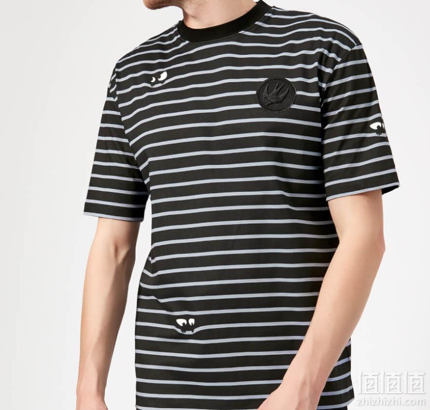 McQ Alexander Mcqueen 男士休闲T恤 4.3折£72.25（需用码）凑单免费直邮到手635元