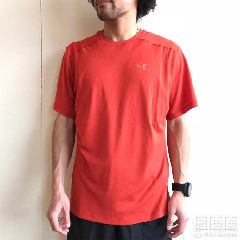 18款 Arc'teryx 始祖鸟 Velox Crew SS 男士轻量短袖圆领T恤399元包邮包税