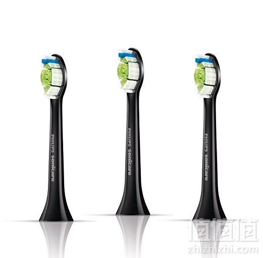 Prime会员专享，Philips 飞利浦 HX6063/35 黑钻石亮白型牙刷头 黑色款 3个装119元包邮（需用码）