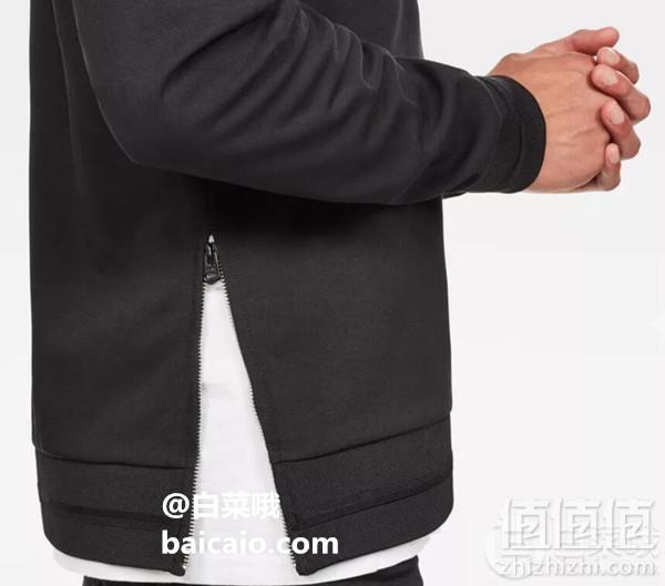 限XL码，G-Star Raw 男士棉质侧拉链卫衣 Prime会员凑单免费直邮含税到手196元