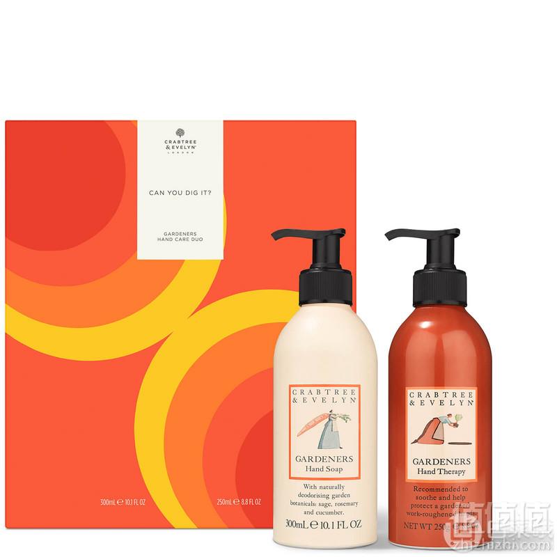 明星产品，Crabtree & Evelyn 瑰柏翠 园艺大师护手霜250ml+洗手液300ml £22.5（需用码）凑单直邮到手198元