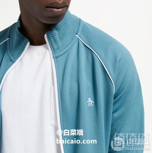 限L码，Original Penguin 企鹅牌 Earl 男士休闲运动夹克 Prime会员免费直邮含税到手272元