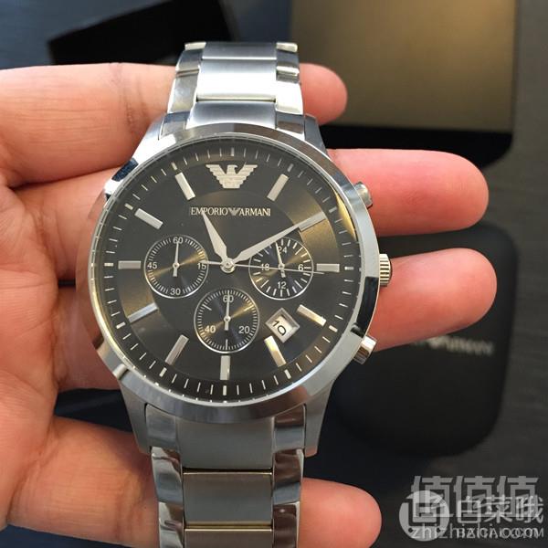 Armani 阿玛尼 AR2434 男士石英手表新低570元包邮包税（双重优惠）
