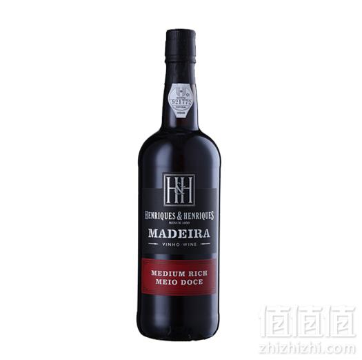 HENERIQUES & HENRIQUES 亨瑞克 MEDIUM RICH 马德拉葡萄酒 750ml*2支 ￥156包邮新低78元/支