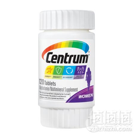 Centrum 善存 女性综合维生素 120片*3瓶 ￥181包邮包税60元/瓶