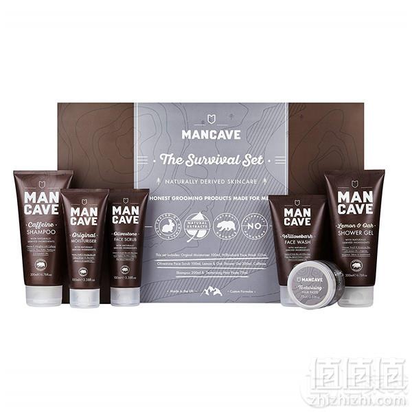 ManCave 曼凯夫 Survival 男士全效6件正装礼盒套装 Prime会员凑单免费直邮含税到手190元