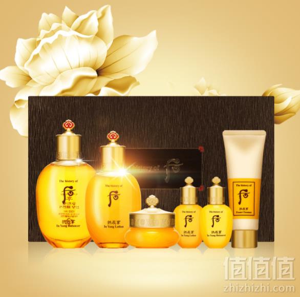 限PLUS会员，Whoo 后拱辰享气韵6件护肤套装 *2套 ￥1076.6包邮538.3元/套（2件7折）