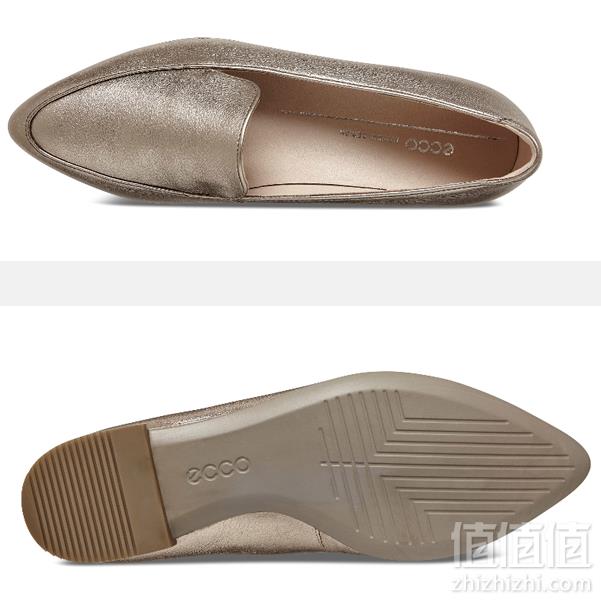 19年春款码全，ECCO Shape Pointy  爱步 女士真皮平底鞋 .99 国内￥1569到手500元