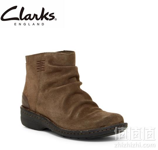 限US5.5码，Clarks 其乐 女士翻毛皮踝靴 Prime会员凑单直邮含税到手新低204.25元