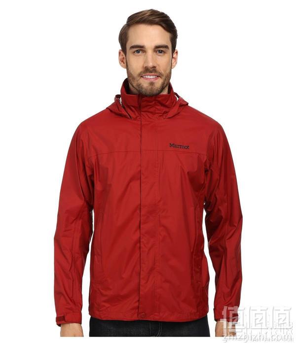 L码，Marmot 土拨鼠 PreCip® 男士连帽防水夹克 Prime会员免费直邮含税到手347.77元