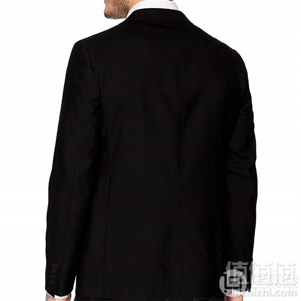 限42R码，DKNY 唐可娜儿 Daspin 男士纯羊毛两扣修身西装 Prime会员免费直邮含税到手520元