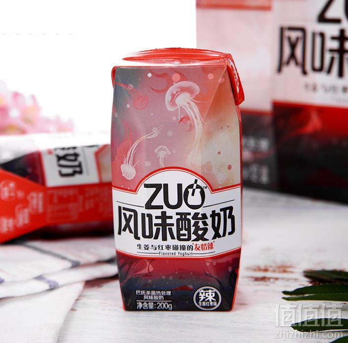 蒙牛 生姜红枣风味酸奶200g*12盒整箱29.8元包邮（需领券）