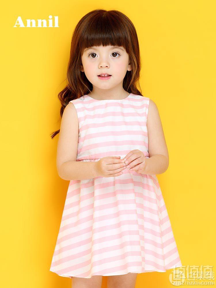 A类品质，安奈儿 纯棉翻领连衣裙 多款69~79元包邮（需领券）