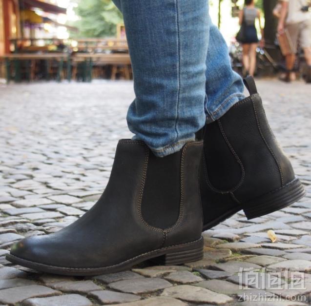 限尺码，Clarks 其乐 maypearl Nala 女士真皮切尔西短靴 Prime会员免费直邮含税到手287.54元