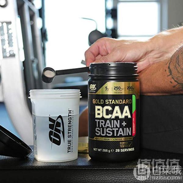 Optimum Nutrition 欧普特蒙 金标 BCAA支链氨基酸266g 草莓猕猴桃味 Prime会员凑单免费直邮含税到手164元