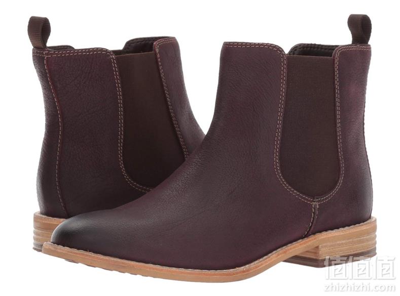 限尺码，Clarks 其乐 maypearl Nala 女士真皮切尔西短靴 Prime会员免费直邮含税到手287.54元