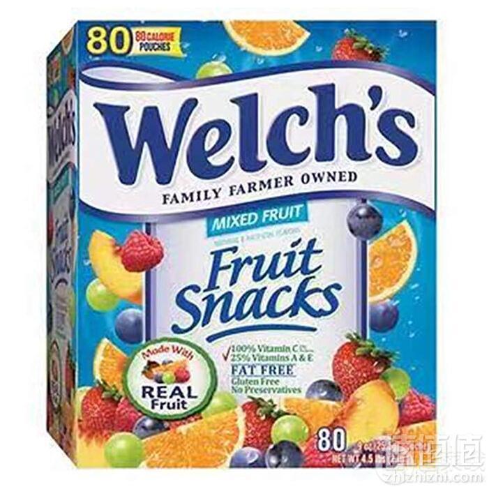 美国进口，welch's 韦尔奇 水果软糖 2kg129元包邮
